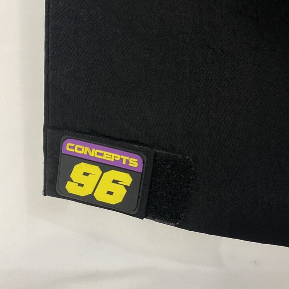 Concepts 96 Mens Black Windbreaker Track Athletic Sweatpants Size Medium - Picture 3 of 6